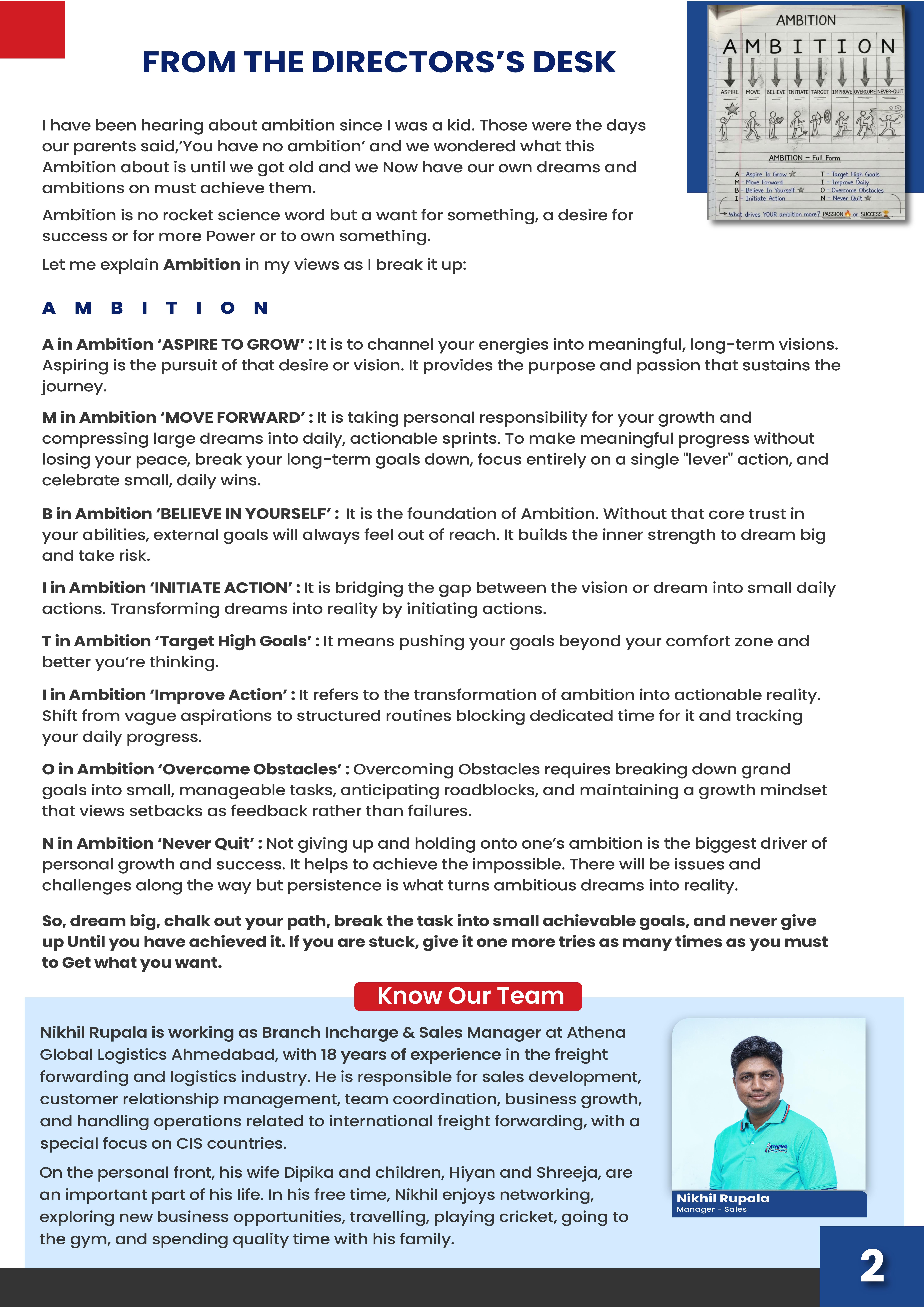 Athena Dispatch: May Issue 8 Page 2